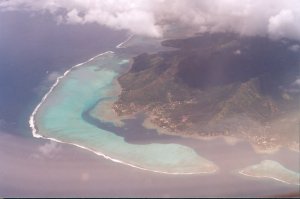 We are landing in Tahiti