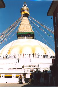 Bodhnath - the biggest stupa in Nepal