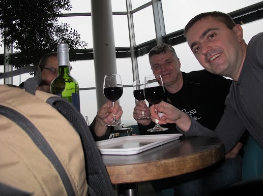 Before departure to Bonaire